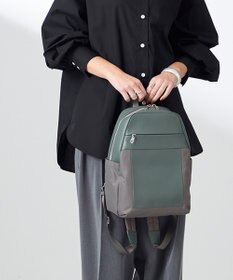 Y'SACCS 【ムック本掲載】ブロックモチーフリュックサック