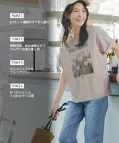 Tiaclasse L 【おのののかさん着用】「サマケア」グラフィックプリントTシャツ