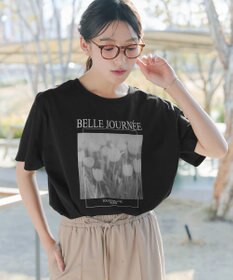 Tiaclasse L 【おのののかさん着用】「サマケア」グラフィックプリントTシャツ