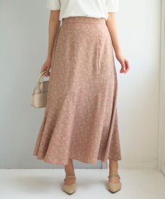 Feroux フラワーモチーフプリント スカート