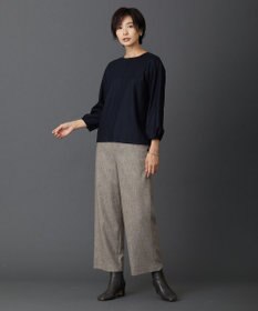 J.PRESS LADIES L 【イージーケア】ウールスムースジャージー カットソー