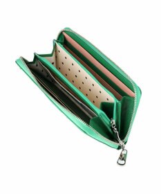 tsumori chisato CARRY tcパッチワーク ラウンドファスナー長財布