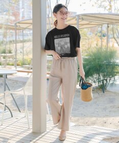 Tiaclasse L 【おのののかさん着用】「サマケア」グラフィックプリントTシャツ