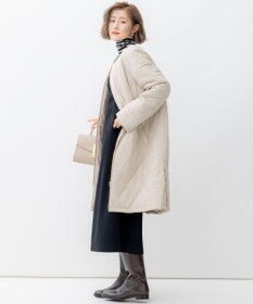 23区 L 【撥水加工】 中綿 ロング パディング アウター