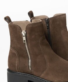 BONTRE 【UNISA/ウニサ】サイドジップショートブーツ