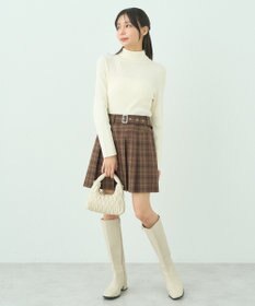 earth music&ecology やわらかタッチタートルネックニットプルオーバー