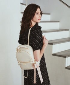 Maison de FLEUR リボンMリュック