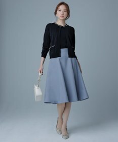 ANY SIS L 【AIコラボ】サイドボタンフレア スカート