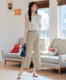 Tiaclasse 【日本製・洗える・接触冷感・吸水速乾・UVカット】サーラドライ・ワイドパンツ