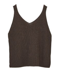 earth music&ecology ＳＥＴ２点メッシュニットカーディガン＋ビスチェ