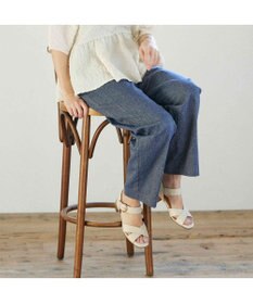 ing <ing>【WEB限定】【3E】ストラップクロスサンダル