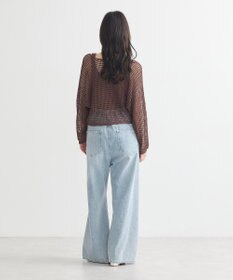 earth music&ecology ＳＥＴ２点メッシュニットカーディガン＋ビスチェ