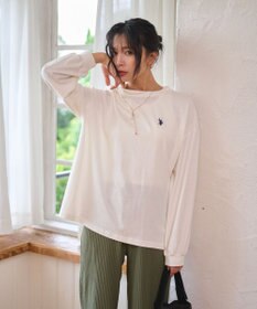 WEGO USPOLOだぼそでカラーロンT