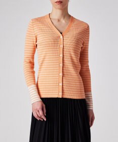 Paul Smith 【洗える】リブ ボーダー カーディガン