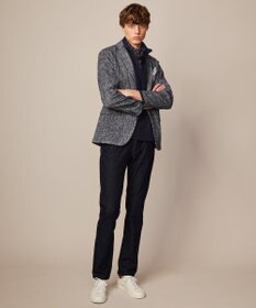 JOSEPH ABBOUD 【キングサイズ・軽量/ストレッチ】スラブインレー ジャケット