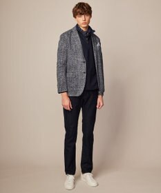 JOSEPH ABBOUD 【キングサイズ・軽量/ストレッチ】スラブインレー ジャケット