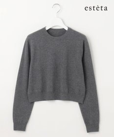 23区 S 【エステータ】クルーネック プルオーバーニット