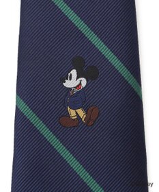 J.PRESS MEN 【DISNEY COLLECTION】シルクレップレジメンタル ネクタイ / ミッキーマウス