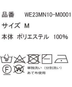 WEGO ベロアモール総柄プルオーバー