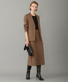 ICB 【洗える】シンセティックヤーンスムース ニットスカート