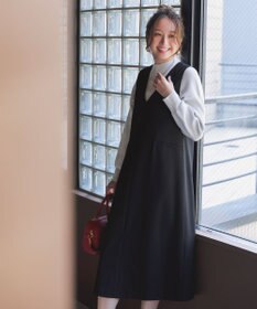 ANY SIS S ビューティサーモ2WAYストレッチ ジャンパースカート