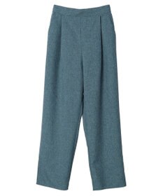 Green Parks 麻調ストレートパンツ