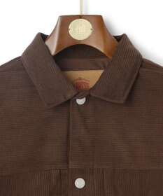 J.PRESS MEN 【WEB・一部店舗限定】トリコットコーデュロイ トラッカージャケット