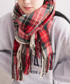 WEGO 【ユニセックス着用ITEM】大判ストール