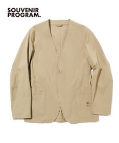 J.PRESS MEN 【J.PRESS ORIGINALS】【UNISEX】Nylon Polyurethane Dray Stretch No Collar Jacket