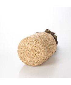 UNBILLION cachecache フリルハンドルラフィアバケツバッグ