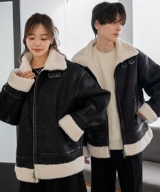 WEGO 【25年秋冬新作/ユニセックス着用ITEM/MLサイズ展開】B－3ジャケット