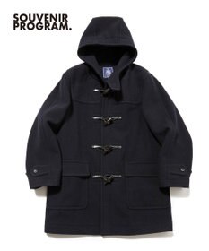 J.PRESS MEN 【J.PRESS ORIGINALS】【UNISEX】Wool Light Melton Short Duffle Coat / Baggy-Fit
