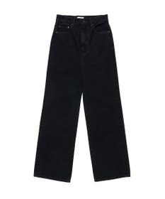 woadblue ＜坪田あさみさんコラボ＞SALUU サルーノアール /デニムパンツ ブラック