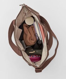 LeSportsac DELUXE ZIPTOP TOTE/ダークチョコレート