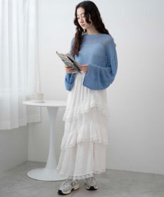 WEGO ショートメッシュニットプルオーバー