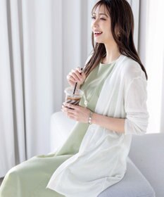 Tiaclasse 【洗える】裾フレアAラインワンピース