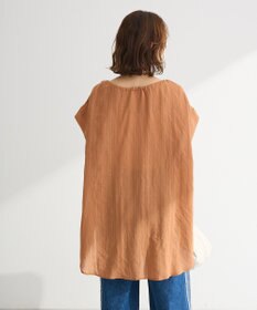 Green Parks ドロストネックフレンチスリーブブラウス