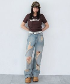 WEGO レースアップフードちびT