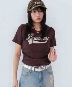 WEGO レースアップフードちびT