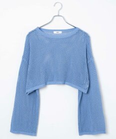 WEGO ショートメッシュニットプルオーバー