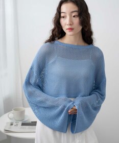 WEGO ショートメッシュニットプルオーバー