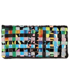 tsumori chisato CARRY エポネコメッシュ 長財布 2つ折り かぶせタイプ