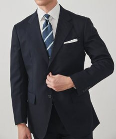 GOTAIRIKU リクルート/フレッシャー/成人式にもおすすめ【しわになりにくい/ストレッチ】ストレッチギャバジン スーツ_ブラック