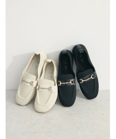 Green Parks ・ｒｉｃｈ　ｂｌｕｅ　ニットローファー