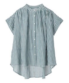 AMERICAN HOLIC フレンチスリーブバック切替シャツ