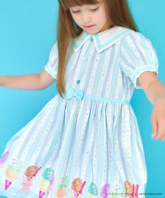 ANY KIDS 【any FAM×サーティワン アイスクリーム】ストライプ ワンピース