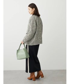 Green Parks ・ＥＬＥＮＣＡＲＥ　ＤＵＥ　ツィードノーカラージャケット