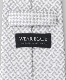 GOTAIRIKU 【WEAR BLACK】フォーマル用_千鳥 ネクタイ