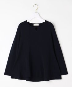 ANY SIS 【WEB・一部店舗限定】ペプラム ニット