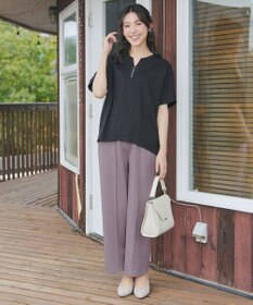 Tiaclasse 【サラごこち】選べるパンツ(テーパード/ワイド）